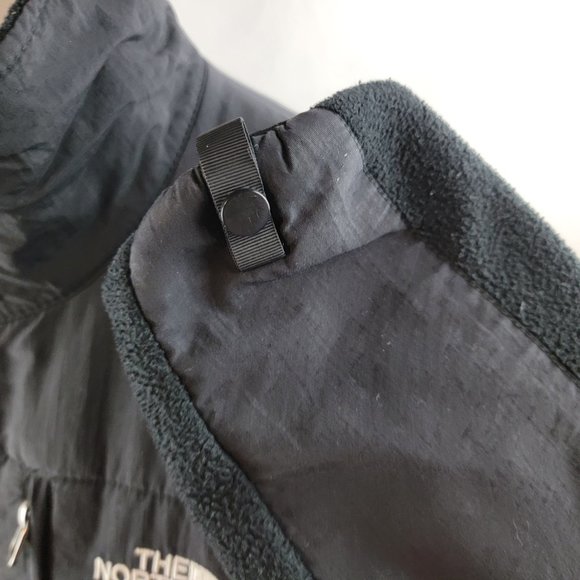 The North Face Jacket Women Small Black Denali Fleece Polartec Full Zip Gorpcore - Picture 7 of 14